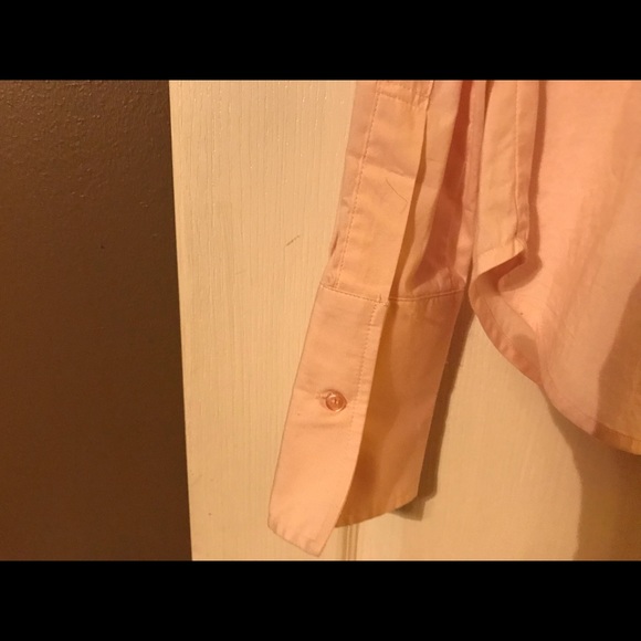 Pink long sleeves button up from Moda in size S. - Picture 6 of 7